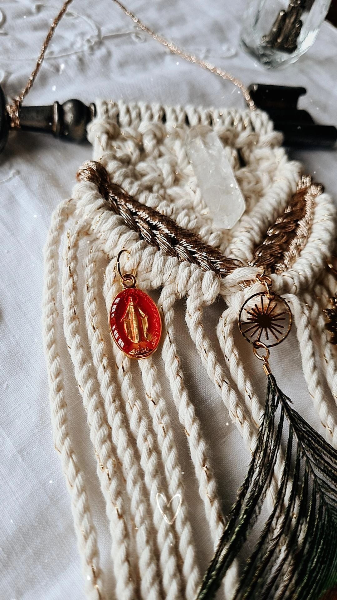 Clé Myrrophores - Talisman de reliance & de protection spirituelle