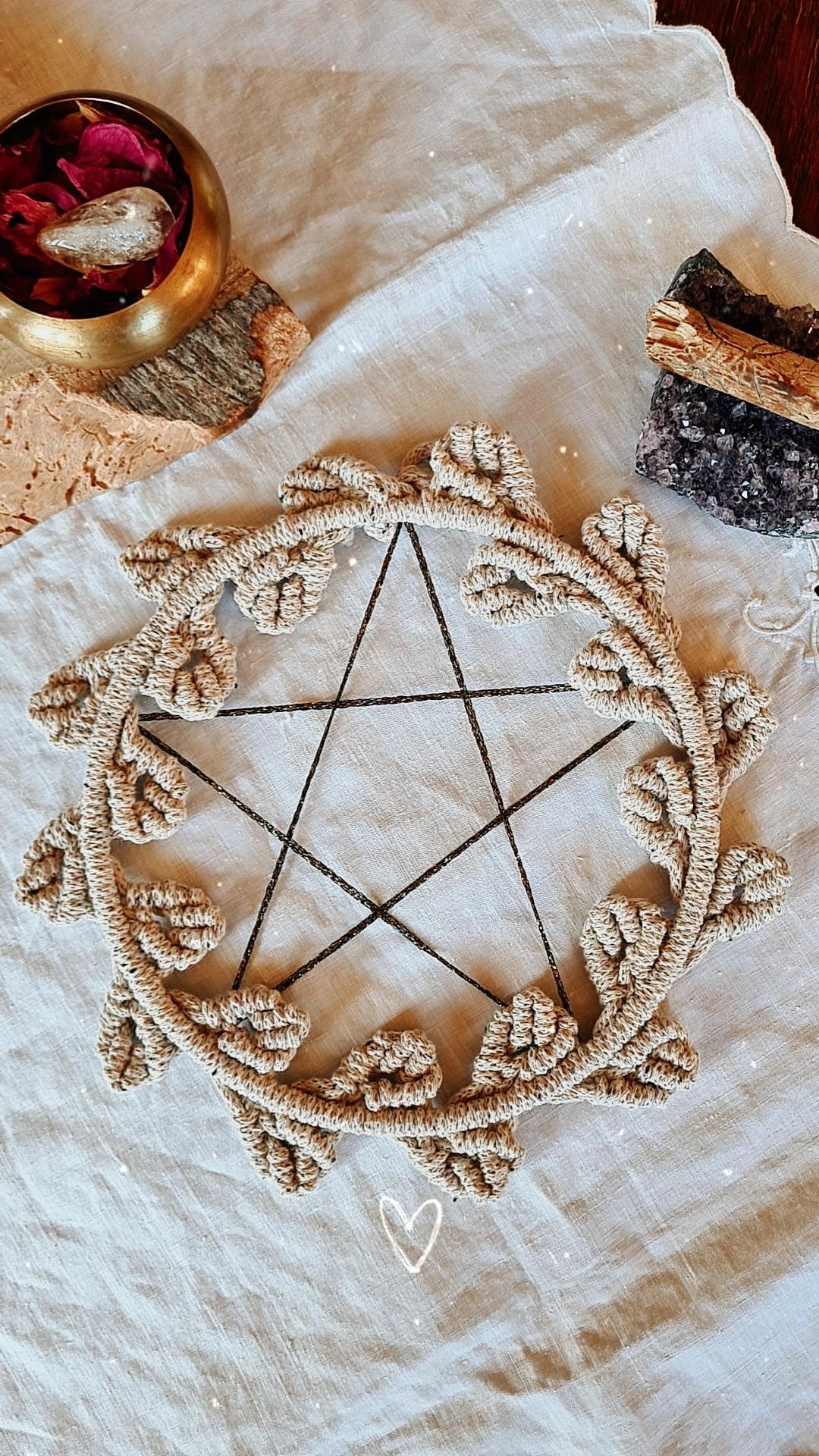 Base Anima – Pentacle mural sacré