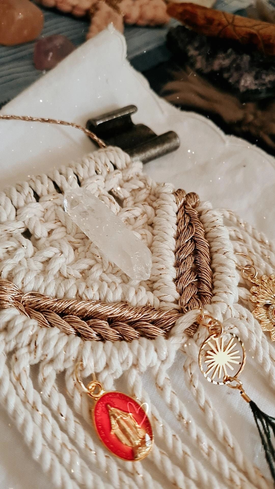 Clé Myrrophores - Talisman de reliance & de protection spirituelle