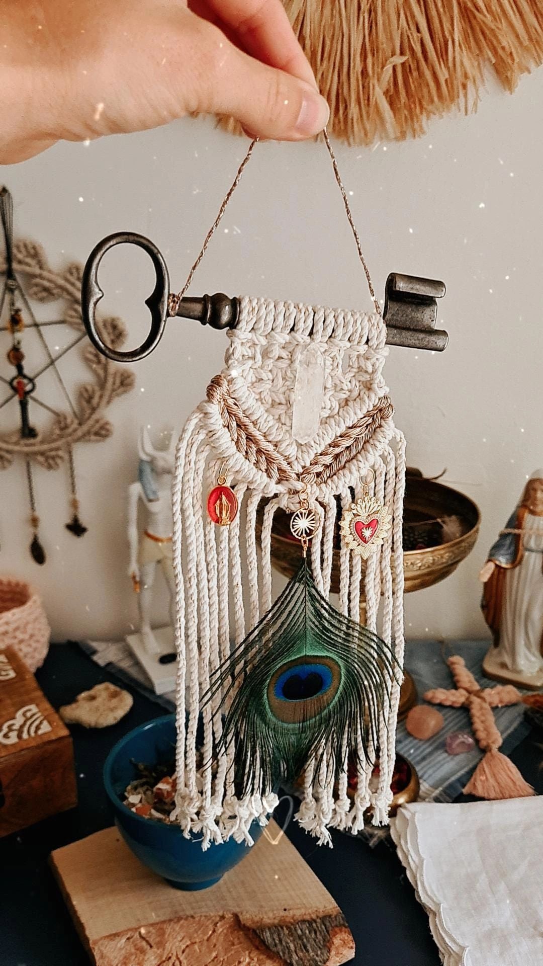 Clé Myrrophores - Talisman de reliance & de protection spirituelle