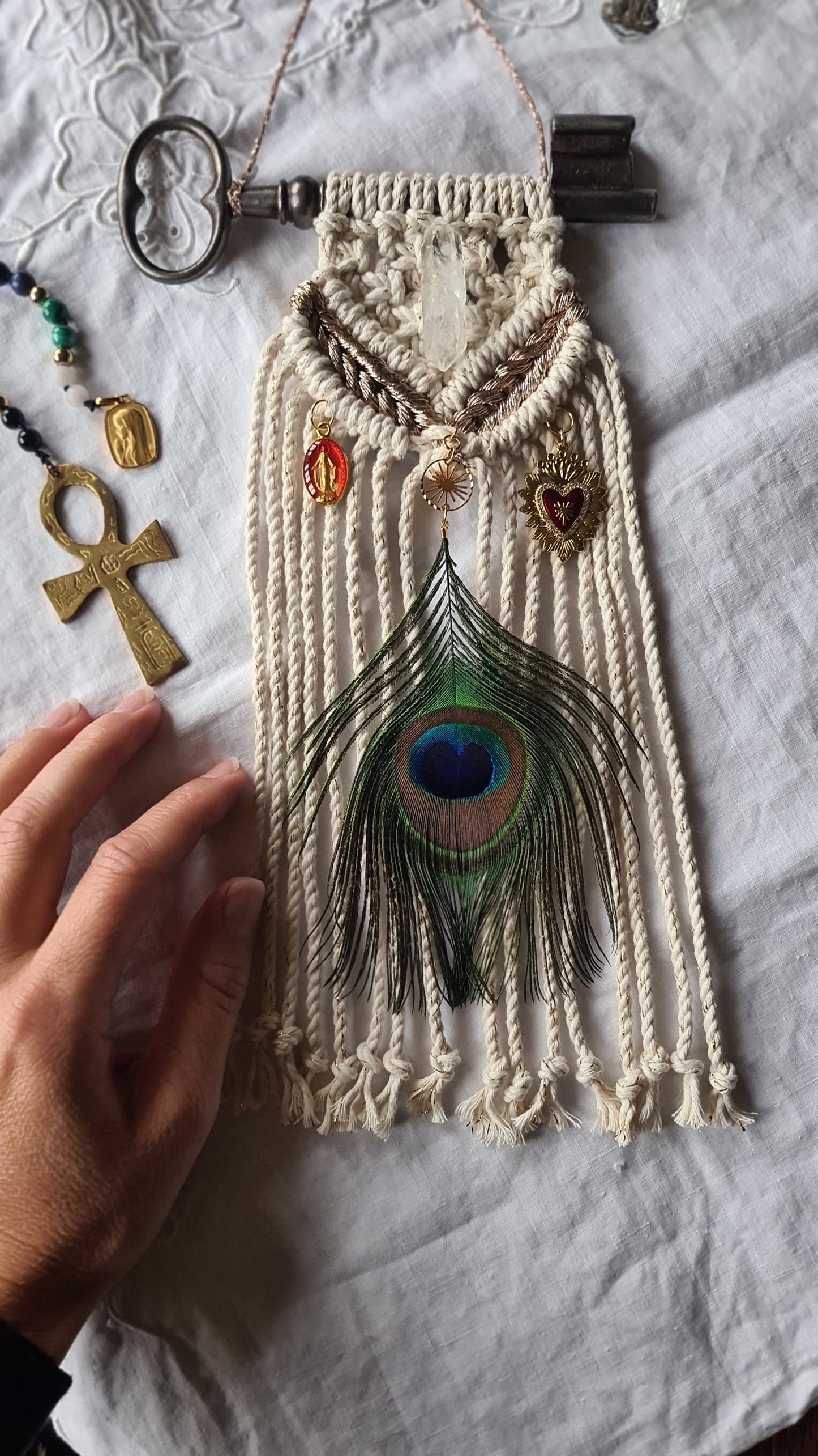 Clé Myrrophores - Talisman de reliance & de protection spirituelle