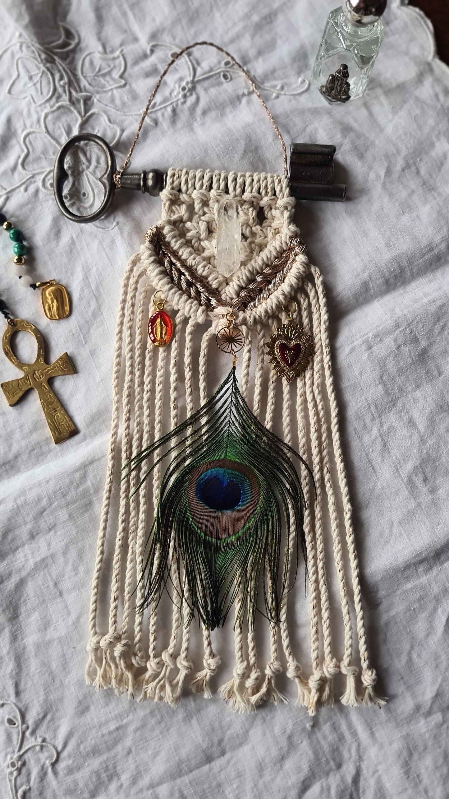 Clé Myrrophores - Talisman de reliance & de protection spirituelle